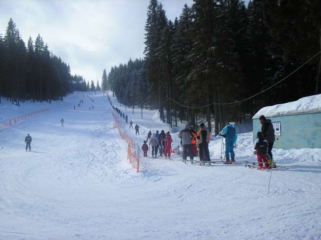 Partie ski Csipike Baile Harghita