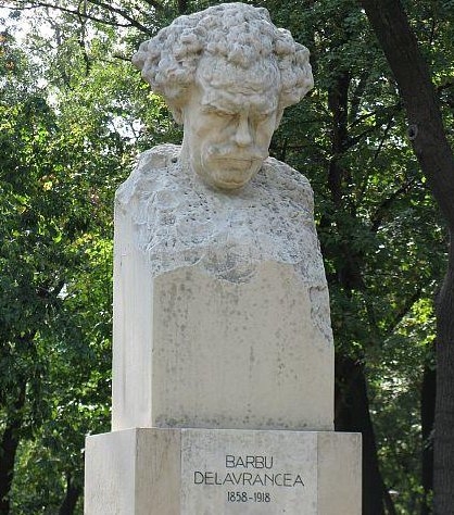 Bustul lui Barbu Stefanescu - Delavrancea