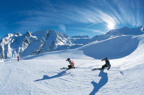 Partie ski Valea Gaura