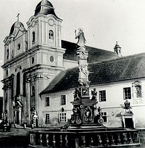 Statuia Fecioarei Maria din Cluj
