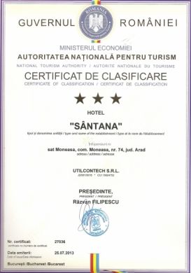 Hotel Santana | Cazare Moneasa