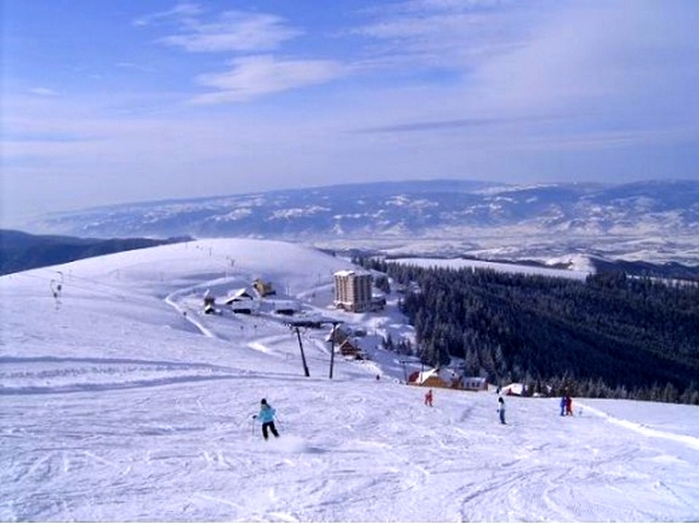 Partie ski Borlova I Muntele Mic