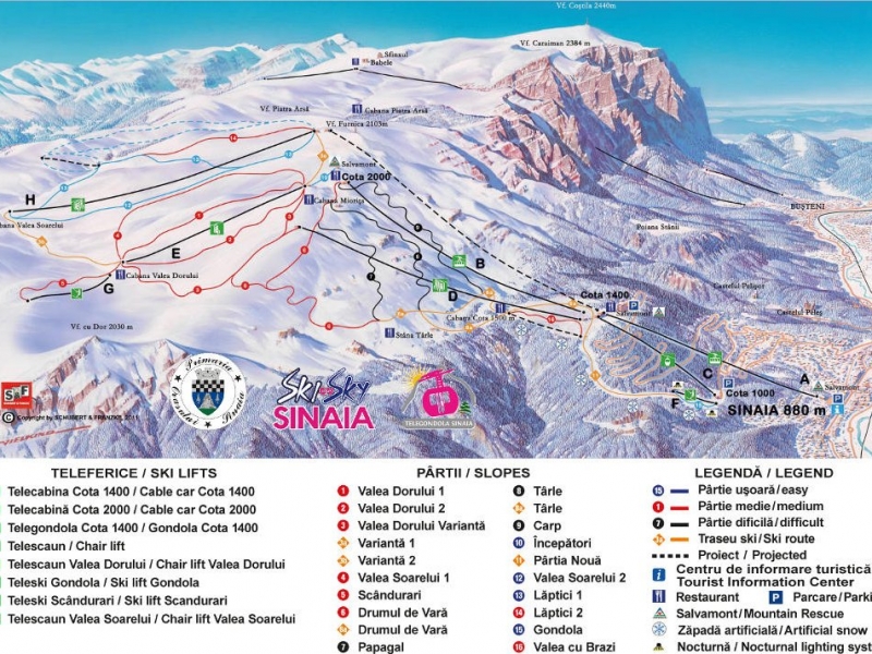 Partie ski Drumul de Vara Sinaia