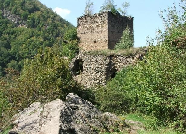 Cetatea Colt din judetul Hunedoara